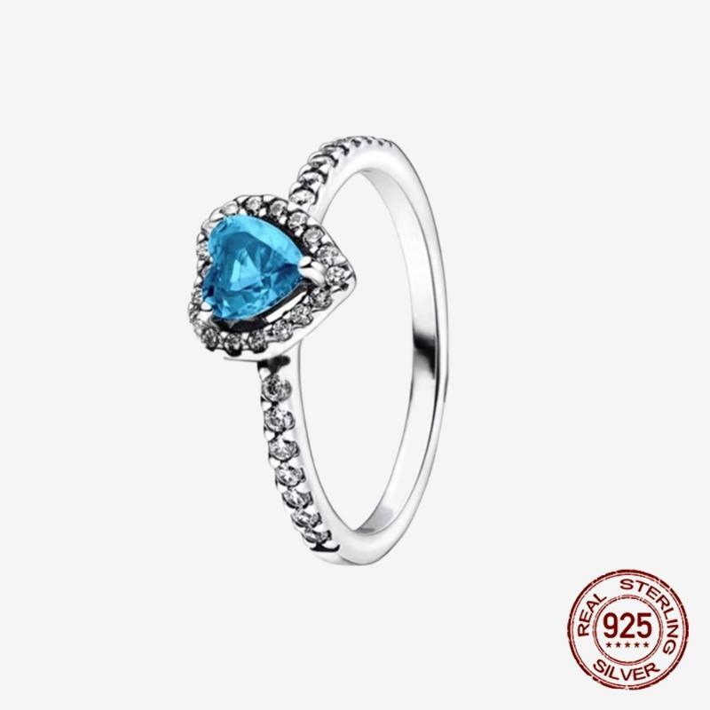 925 Sterling Silver Open Ring Style Paved Heart Butterfly Flower Colorful Gemstone Ring For Women Daily Wear Jewelry Gift 2026