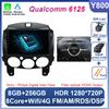 Android 14 Car Radio Multimedia Player For MAZDA 2 Mazda2 2007 2008 2009 2010 2011 2012 2013 2014 GPS Navigation 2DIN Carplay 4G