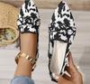 Fashion Women's Shoes Loafers Leopard Ballet Flats Pointed Toe Barefoot Slip-on Low Heel Luxury Stripe Print Woman Shoe Butterfly Size43