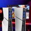 Вентилятор охлаждения для консоли Sony PS5 / PS5 Slim с 3 уровнями охлаждения, тихий вентилятор для игр, кулер с портом USB 2.0.