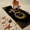 Galatasaray Fashion Beach Towel: Ideal for Summer Adventures Soft, absorbent and quick drying suitable for swimming and bathing