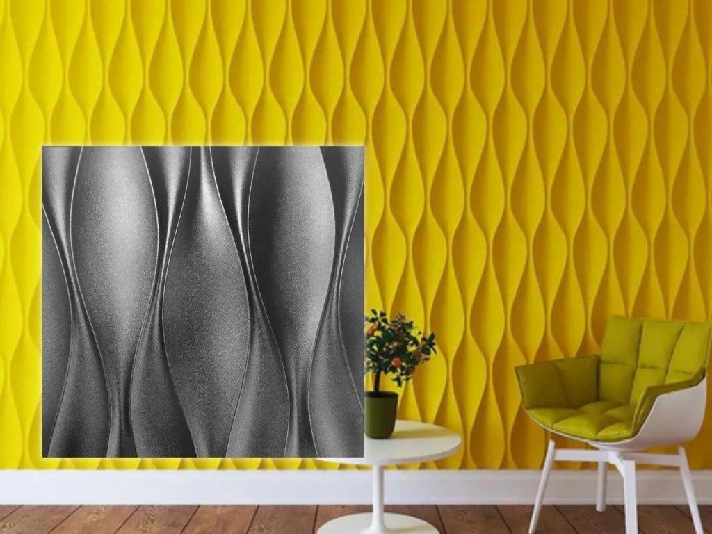 Plastic Mold for the Manufacture of 3d Panel "Buds"(3D Mold for Decorative Wall Panels for Gypsum and Concrete) Wall Decor.