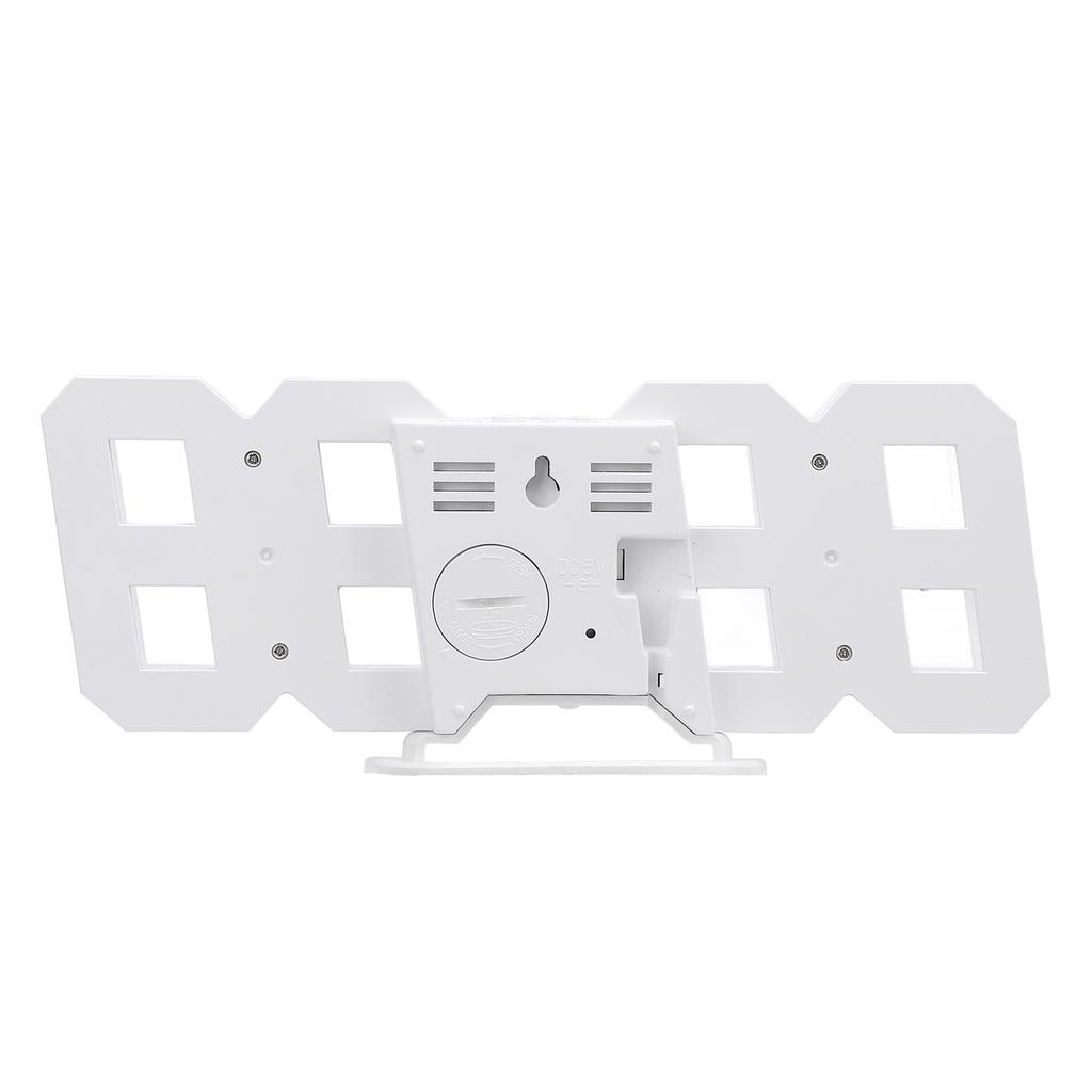 3D светодиодные цифровые часы с автоматической регулировкой яркости, датой, стабильной температурой, современные декоративные 3D светодиодные электронные часы