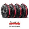 Чехол для автомобильной шины и сумка для хранения для запасных, зимних и дрифтовых шин