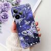 Чехол для Realme GT 7 7T 2025 Популярный Цветок Мягкий Прозрачный Силикон ТПУ Защитная Крышка Для Realme GT7 Pro RMX5011 Чехол-Ракушка для Телефона