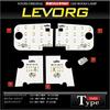 Yours LED Room Lamp Set for Subaru Levorg DBA-VM4 (Dimmable, Vehicle-Specific, with Removal Tool)