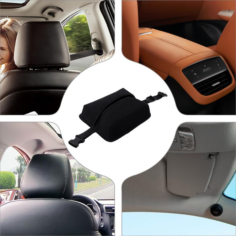 Tissue Holder For Car Tissue Case Holder Backseat Napkin Dispenser Car Sun Visor Napkin Holder Elegant Napkin Tissue Dispenser
