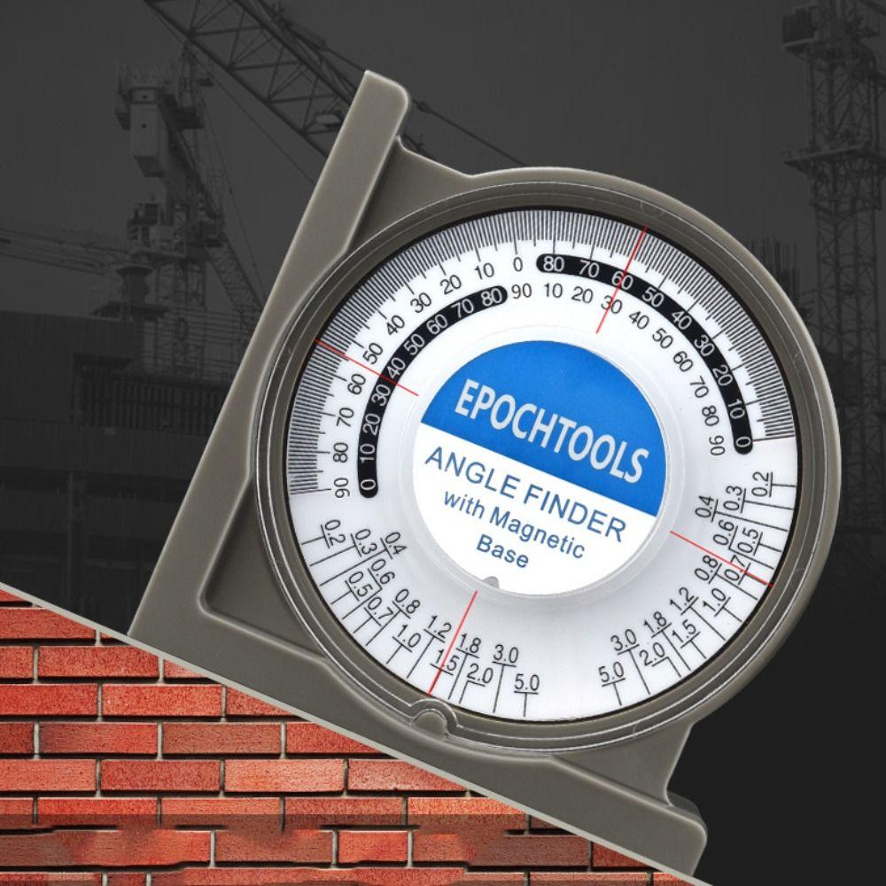Magnetic Mini Level Meter High-Precision Angle Gauges Portable Mini Protractor  Roof Pitch