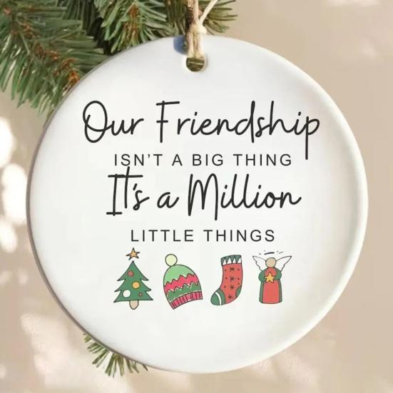Neighbors Christmas Ornament Thank You Gift for Good Neighbors Welcome To