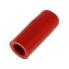 X AUTOHAUX Silicone Cap Plug Plumbing Handling Mecla Cap Plumbing End Cap Red 50mm