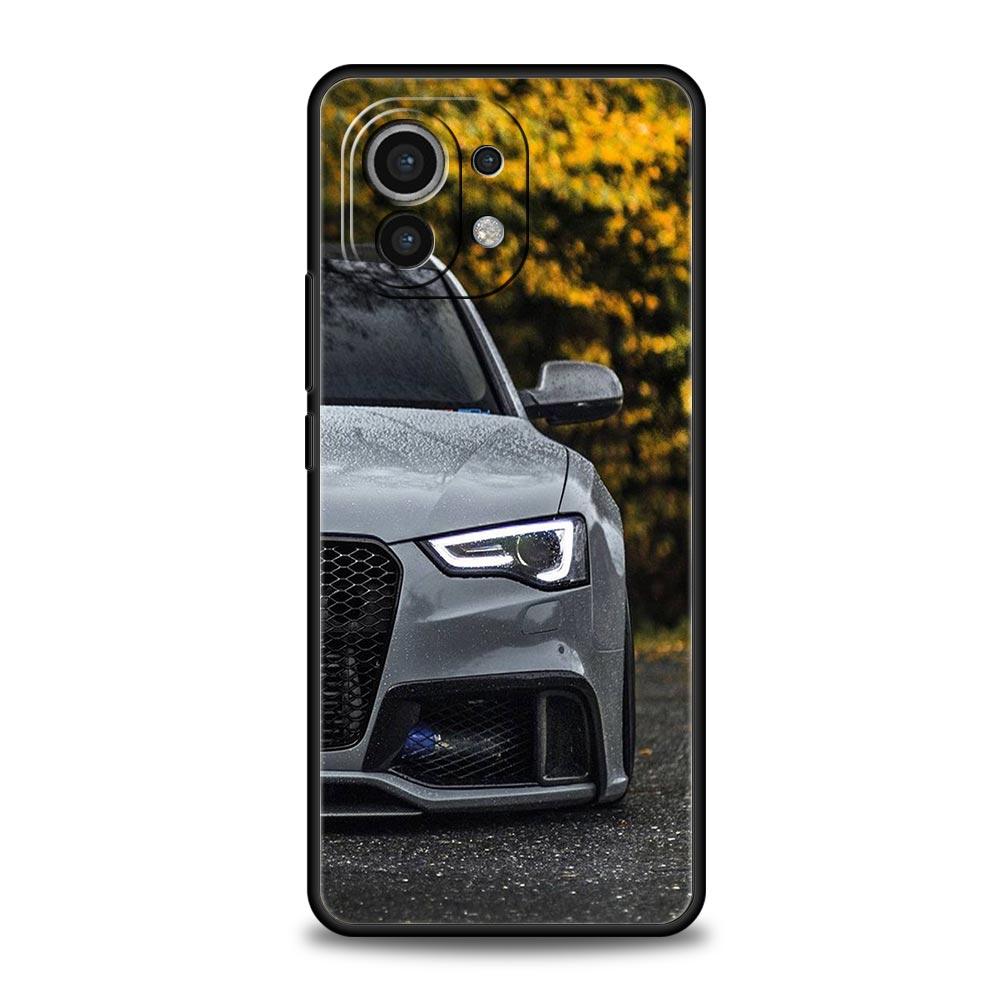 Синий, красный чехол для телефона с спортивным автомобилем и автомобилями для Xiaomi Mi Poco X4 Pro X3 NFC M3 F3 M4 12 11 Ultra 11X 11T 11i Note 10 Lite 10T 9T