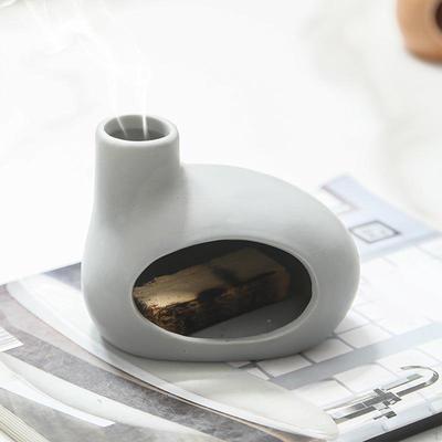 Керамическая кадильница Держатель для Palo Santo, Держатель для шалфея Настольные композиции Конусовая курильница с трубой для