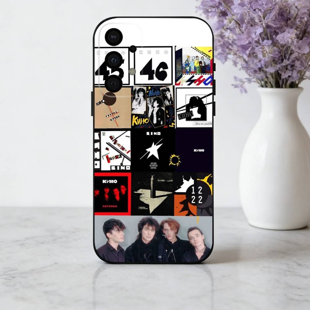 R-Russia Rock B-Band Viktor Tsoi K-Kino Phone Case For Samsung Galaxy A73,A72,A71,A70,A53,A52,A51,Soft Silicone Black Cover