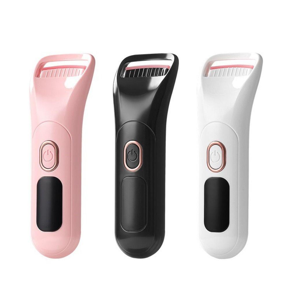 Digital Display Electric Eyelash Curler Rechargeable Temperature Control Lash Curling Wand 3 Modes Portable Design