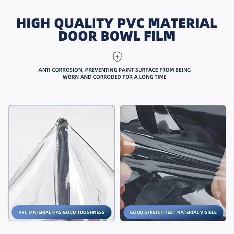 czsvdy1 czprfz1 Car Door Bowl Sticker Transparent Scratches Protection Film For Opel insignia Astra H G J Antara vectra Vivaro corsa c d zafira