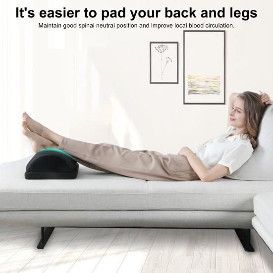 Под столом на работе Подушка для ног 2 Регулируемые по высоте Удобный табурет для ног Облегчение боли в бедрах Моющийся чехол Подставка для ног