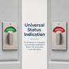 Secure Door Indicator Lock Stainless Steel Door Bolt Latch Privacy Door Lock  Public Restroom