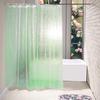 EVA Waterproof Shower Curtain Transparent Easy To Install Lightweight Comfortable Hands Feel Shower Curtain
