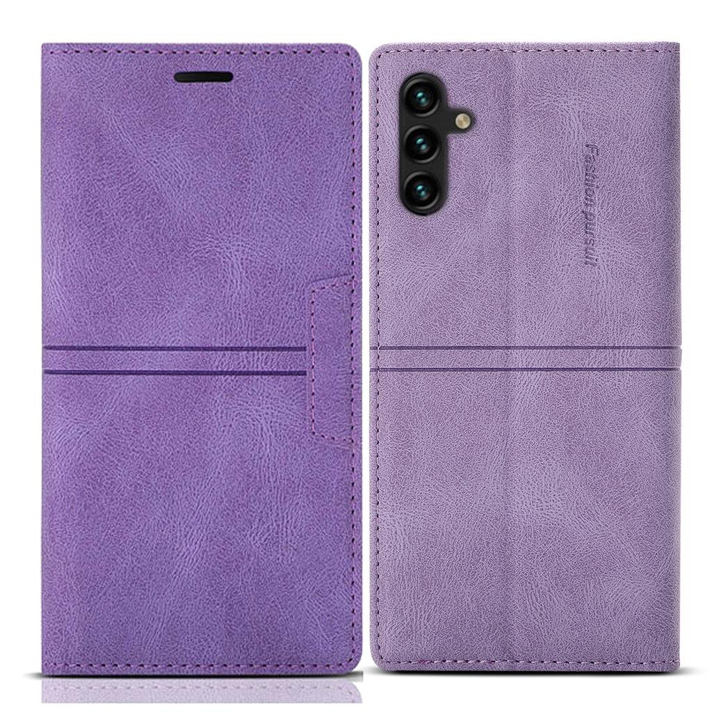 For Samsung Galaxy A35 5G Cell Phone Case Magnetic Auto Closing Flip Stand Wallet Leather Cover