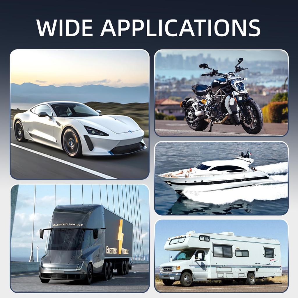 JOREST 168pcs Car Fuse Kit, 114pcs Mini Flat Fuse + 54pcs Flat Fuse +