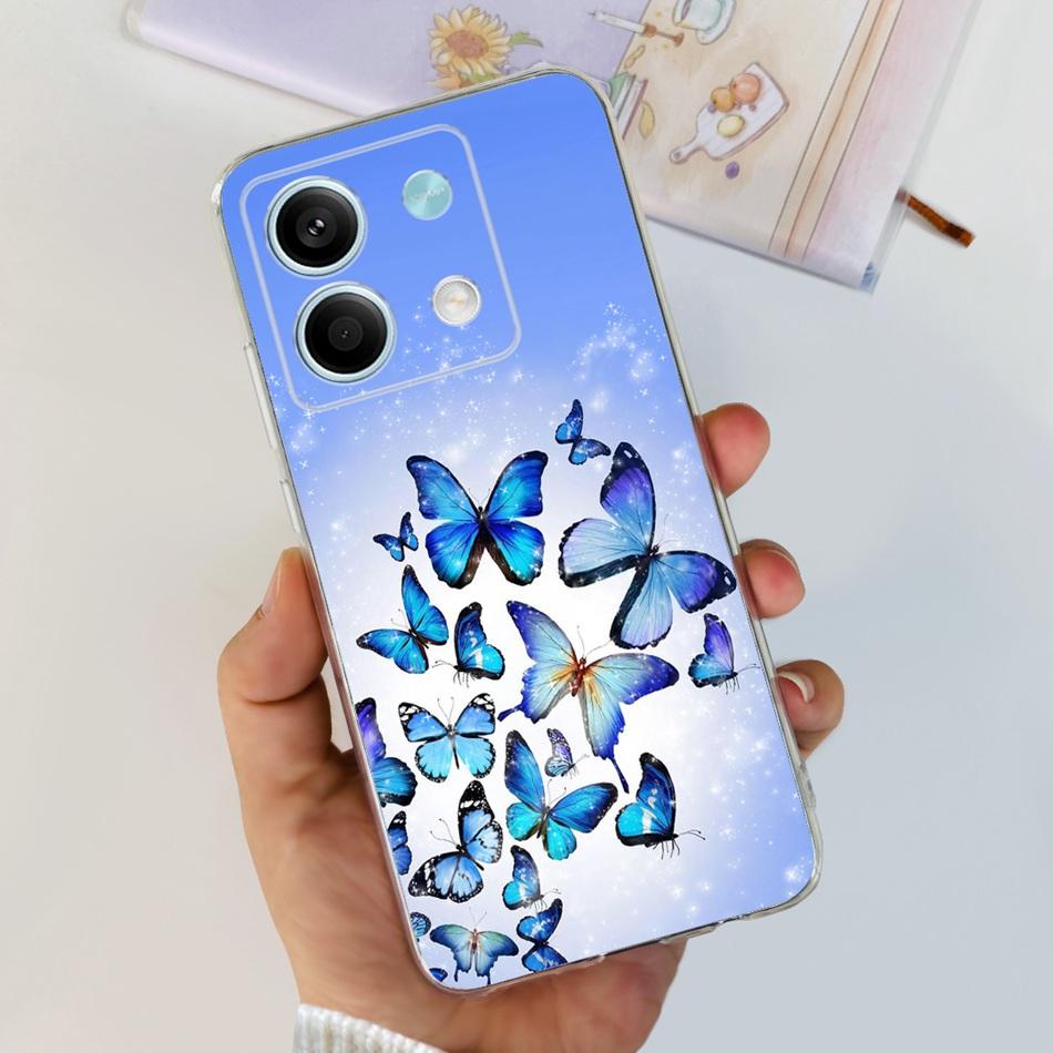 For Xiaomi Redmi Note 13 4G Case Redmi Note 13 Pro 4G Global Cute Soft Silicone TPU Slim Cover For Redmi Note13 13Pro 4G