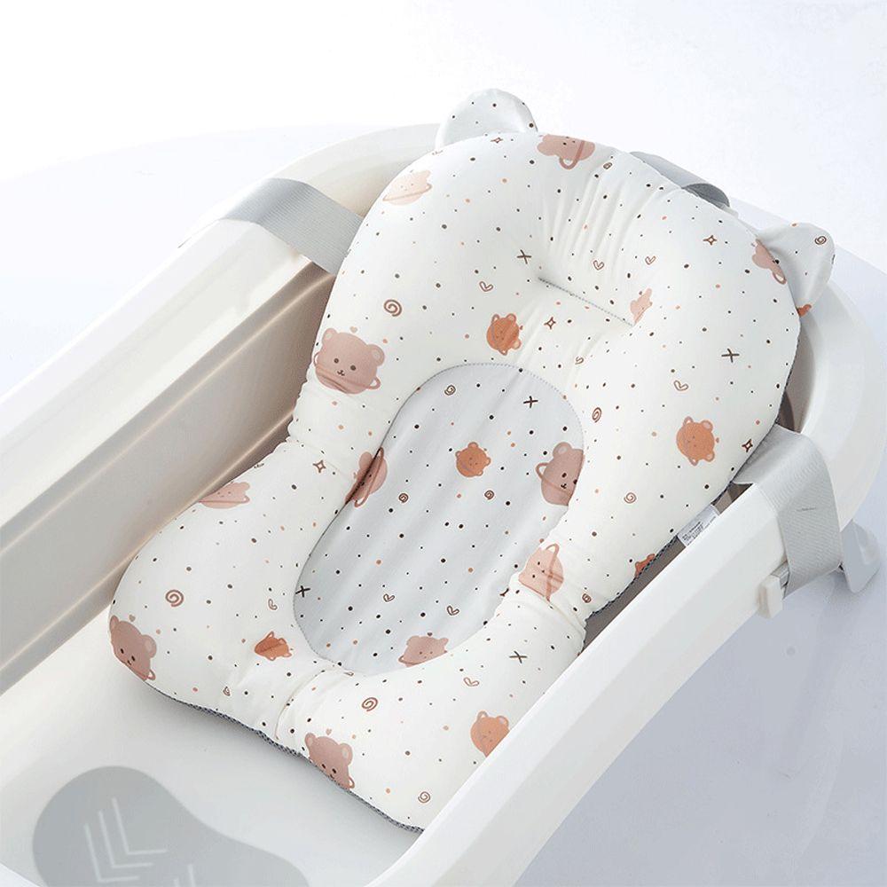 Cute Bear Rabbit Security Infant Bathtub Pad Shower Support Mat Baby Bath Cushion Newborn Bath Seat