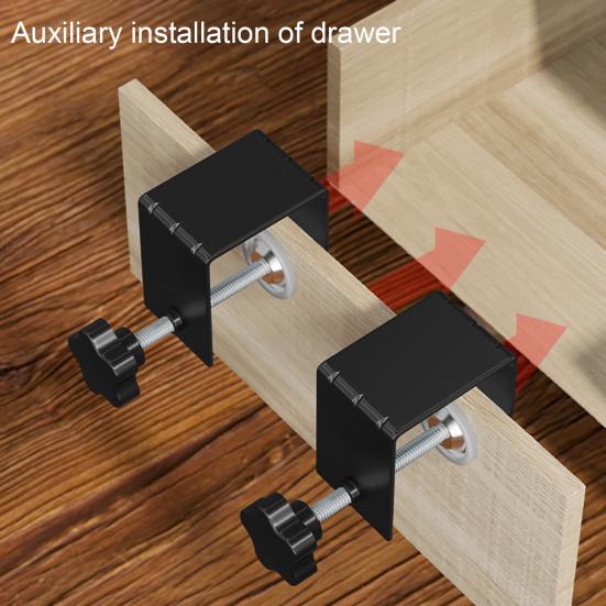 Зажим для установки ящика, стабильный зажим, ручка в форме цветка сливы, универсальный зажим для деревообрабатывающей доски, экономящий время, домашний