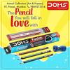 Doms Fusion Xtra Super Dark Pencil Box Pack | Dark & Neat Writing Which Stays Longer | Smooth Sharpning & With Soft & Co