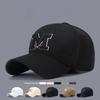 Four Seasons New M Letter Embroidery Cap Outdoor Shade Sun Protection Baseball Cap Fashion Versatile Unisex