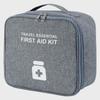 Compact Travel First Aid Kit: Portable Emergency Medicine Bag for Home and Outdoor Use