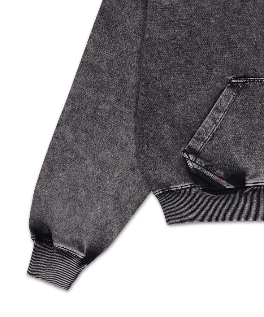 DIESEL F-Elise-Aa2 Zip-Up Hoodie - Dark Gray / A240680Efbj65Ba