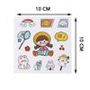 Multicolor PVC Stickers Cute Cartoon Patterns Phone Water Bottle Decor  Children Boys Girls