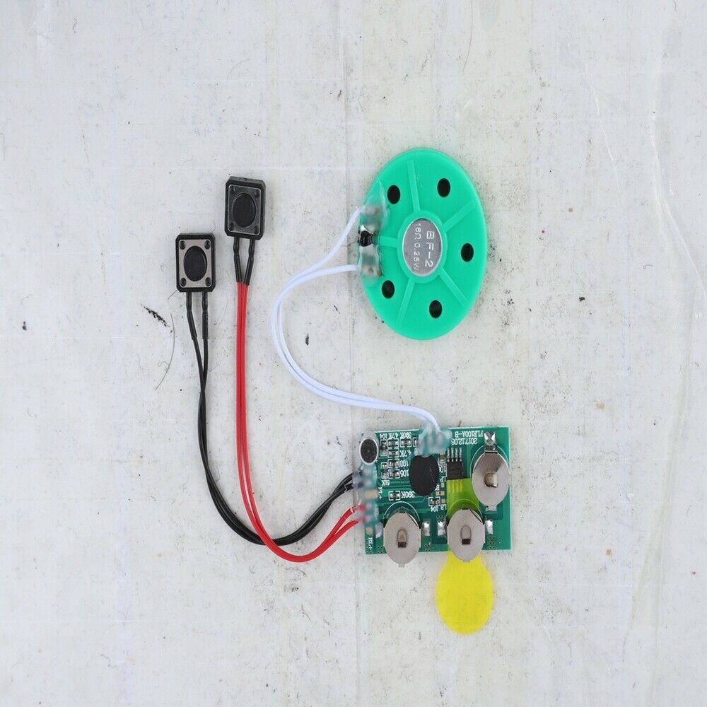 2-минутный записываемый голосовой модуль, музыкальный звукозаписывающий чип для музыкальной поздравительной открытки