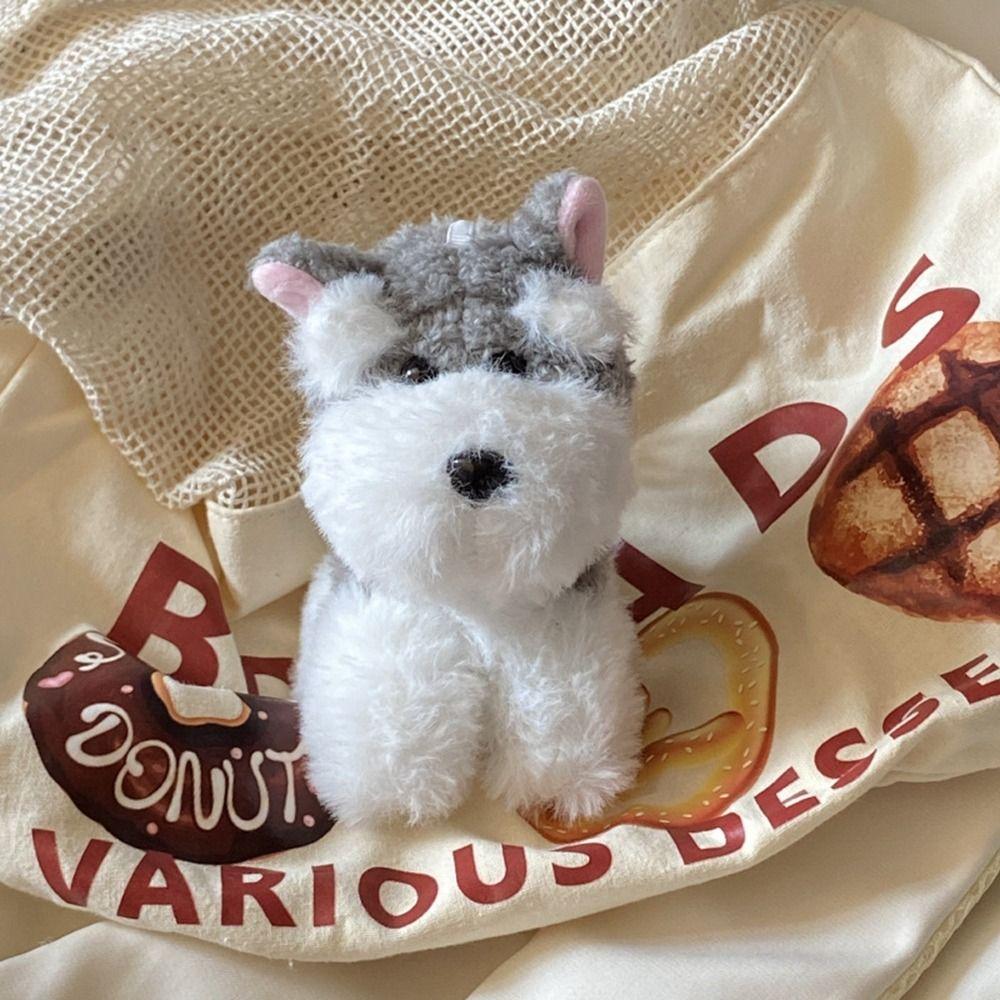 Bag Hanging Cartoon Pendant Cartoon Doll Puppy Keyring Backpack Decor Plush Doll Keychain  Gifts