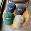 Soft Top Embroidery Baseball Cap Cotton Teenagers Baseball Cap  for Men and Women