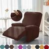 1 Чехол для дивана-реклайнера на 3 места для гостиной, эластичный чехол для кресла-реклайнера, защита, нескользящие чехлы для кушеток и кресел