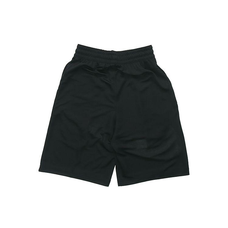 Nike Swoosh Logo Print Баскетбольные спортивные свободные повседневные шорты Мужские брюки Черные BV9385-011