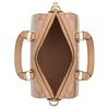 Coach Roan 17 Logo Print Coated Canvas Shoulder Crossbody Handbag Small Women handbags Brown CAL20-IMEQO