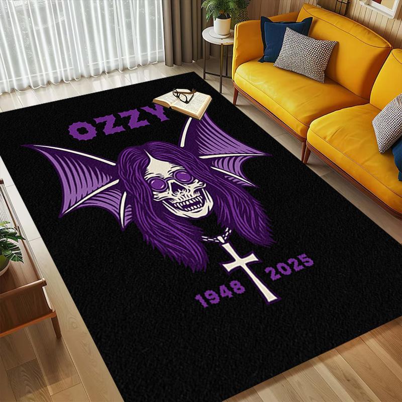Ozzy Osbourne Living Room Nonslip Area Rug Soft Carpet For Bedroom Game Playroom Sofa Office Home Decor Doormat Christmas Gift C9302866