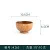 Japanese Wooden Instant Noodle Rice Bowl Restaurant Wooden Tableware Creative Miso Soup Bowl