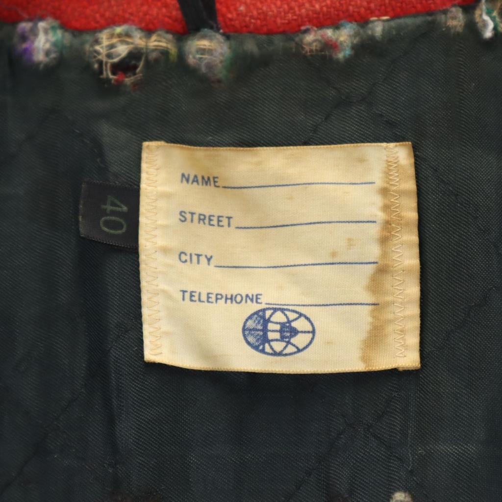 Wool Blend Long Sleeve Stajan Red Series Men's Used