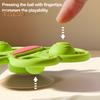 3Pcs Suction Spinner Toy Insect Shape Sucker Spinner 360 Degrees Rotating Silicone Teether for Highchairs