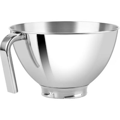 Нержавеющая миска объемом 3 кварта для миксера Kitchen Aid, Миска из нержавеющей стали, совместимая с миксером Kitchenaid 4,5/5QT