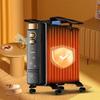 Xiaomi Бесшумный масляный радиатор, домашний электрический обогреватель с умным термостатом, 3-уровневое управление и функция сушки и увлажнения