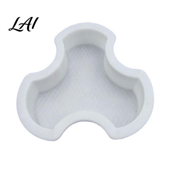 Handmade Pathway Paver Garden Stepping Stone Mold Reusable Concrete Personalized Decoration DIY Cement Pavement Mould for Patio Backyard Walkway