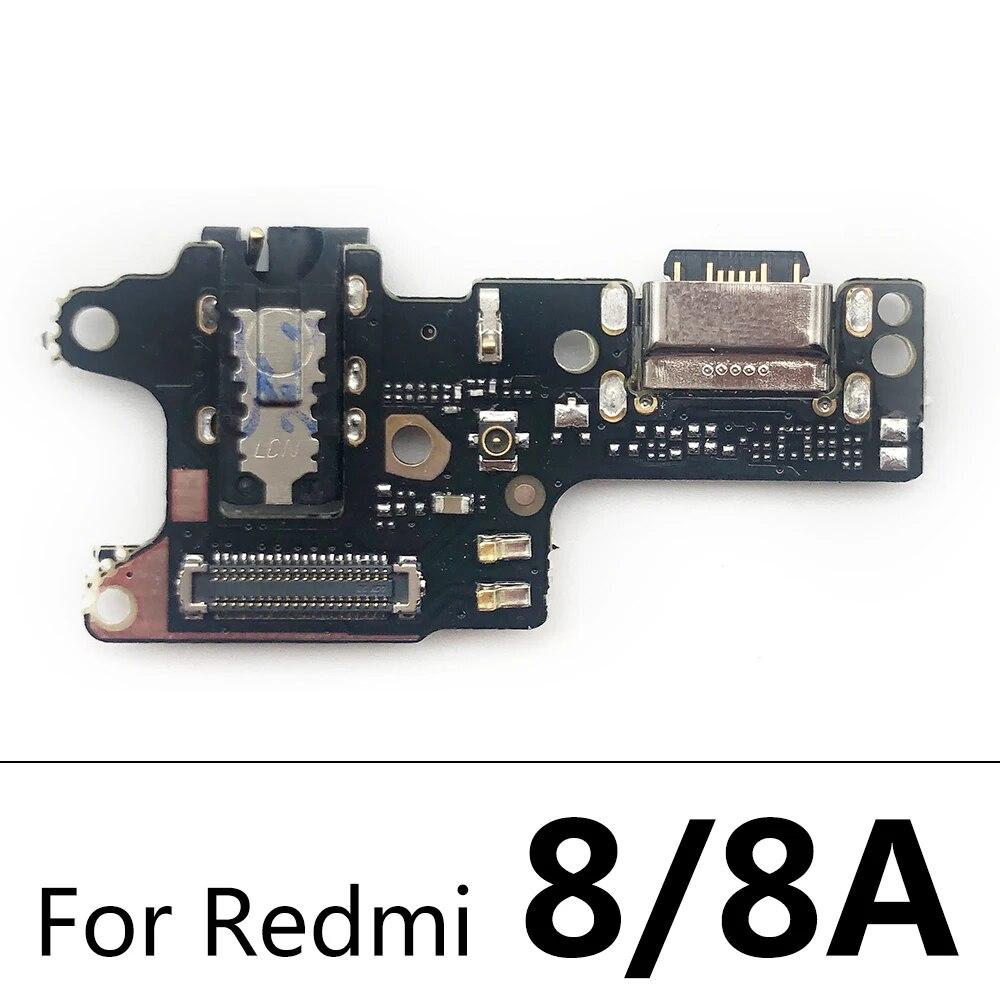 Для Xiaomi Redmi K30 4G 5G 4A 4X5 5A 6 6A 7 7A 8 8A USB-порт для зарядки, соединительная плата, гибкий кабель с микрофоном
