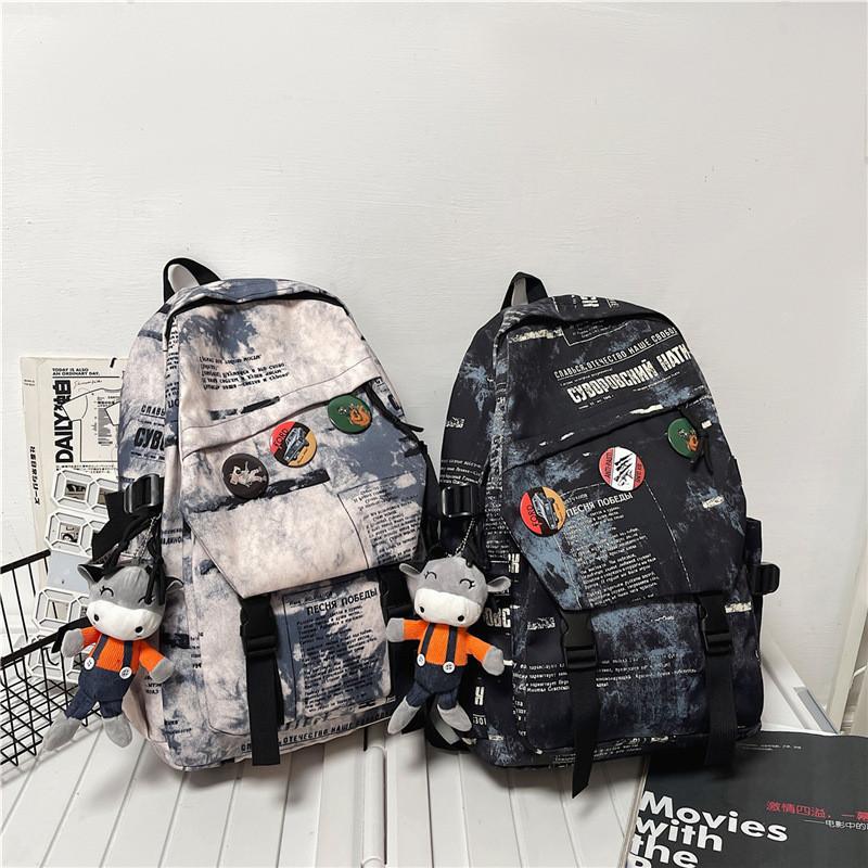 Модный Спортивный Рюкзак для Учеников Средней и Старшей Школы, Студентов Колледжей 2023 Новый Ранец Мужской Женский