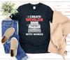 Writer and kids tshirt, Author and kids tshirt, Author Tand kids tshirt, I Create Worlds With Words, Author T and kids tshirt, Gifts For Writers