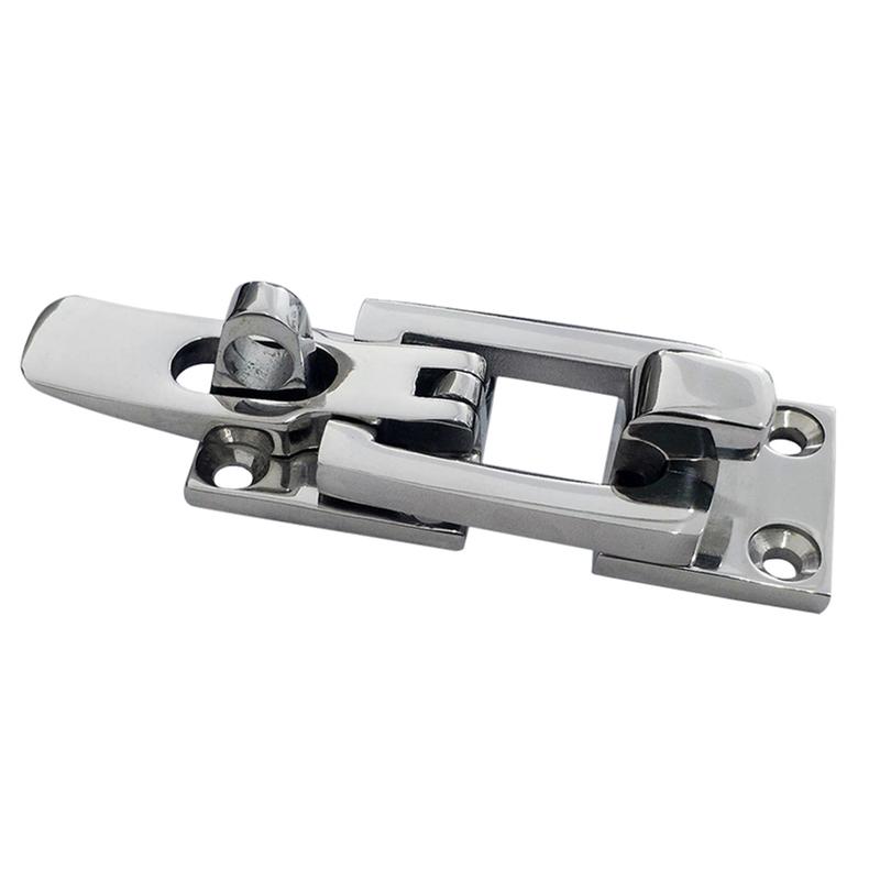 Marine Door Lock Latch 316 Stainless Steel Anti-Rattle Fastener Clamp Boat Accessories Marine Hardware