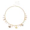 Minimalist Pearl Waist Chain Conch Bohemian Body Chain Starfish Shell Waist Chain  Dress Decoration